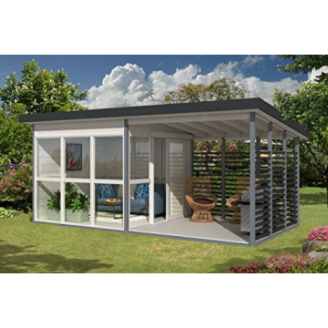 Allwood Solvalla 172 SQF Cabin Kit Garden House