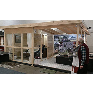 Allwood Solvalla 172 SQF Cabin Kit Garden House