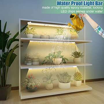 LED Plant Grow Light Strips for Indoor Plants