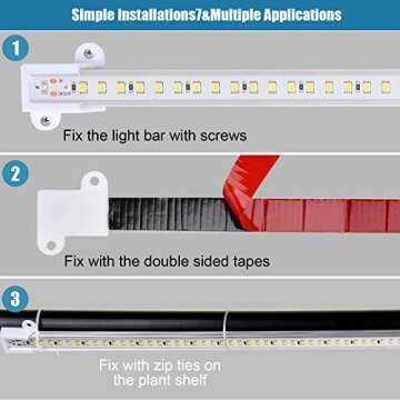 LED Plant Grow Light Strips for Indoor Plants