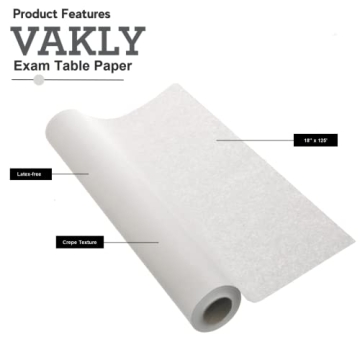 Exam Table Paper 18''x125’ Medical Barrier Cover Roll