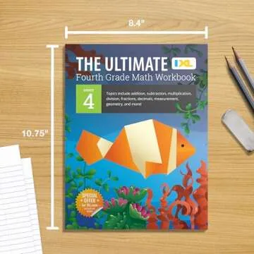 Excel in Math with IXL's Ultimate 4th Grade Workbook