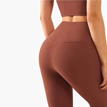 altiland Full Power High Waisted Yoga Biker Shorts for Women Athletic Workout Running Gym Exercise S...