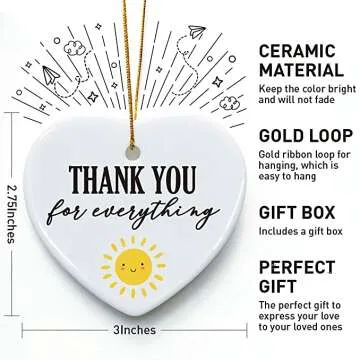 Appreciation Everything Ornament for Christmas