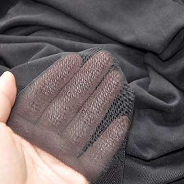 SHERRYLO Sheer Mesh Lingerie Set Cami Top & G-String Two Piece See Through G String Babydoll Lingerie Sexy Slutty Dancer Outfits Black