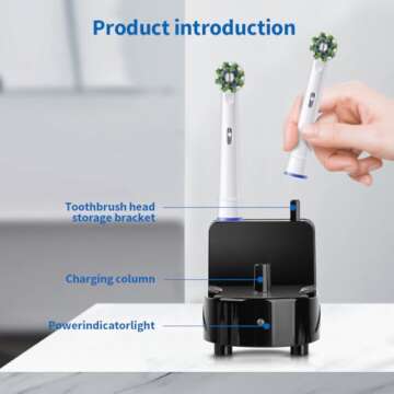 Wall Charger for Oral-B Braun Electric Toothbrush