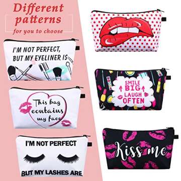 Stylish Sanwuta Cosmetic Bags Set for All Your Essentials