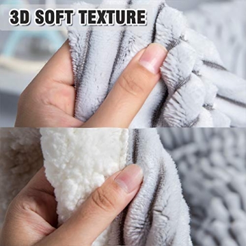 Cozy DISSA Sherpa Blanket for Every Season - Warm & Soft