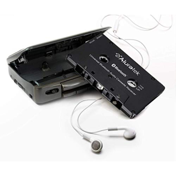 Aluratek Universal Bluetooth Cassette Receiver for Classic Cars