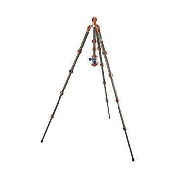 3 Legged Thing Legends Bucky Kit Carbon Fiber Tripod - Travel-Friendly, Adjustable Camera Tripod wit...
