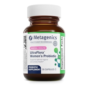 Metagenics UltraFlora Probiotics for Women’s Vaginal & Urinary Health - 30 Count