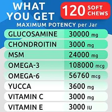 Glucosamine Chondroitin Joint Supplement for Dogs