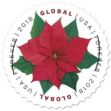 Global Forever International U.S. Postage Stamps - Sheet of 10