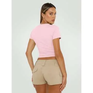 Trendy Queen Women's Basic T-Shirts for Summer 2024