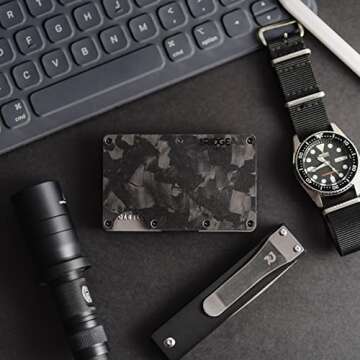 The Ridge Wallets for Men - Slim Minimalist Wallet For Men, Front Pocket, RFID - Card Holder Wallet ...