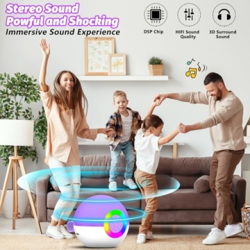 goopow Mini Karaoke Machine for Kids and Adults