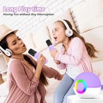 goopow Mini Karaoke Machine for Kids and Adults
