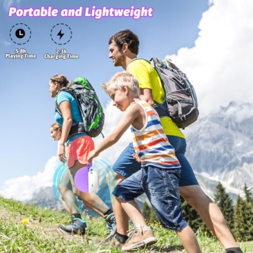 goopow Mini Karaoke Machine for Kids and Adults