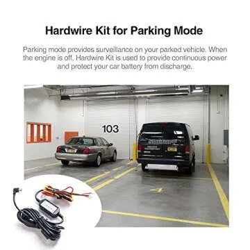 VIOFO HK4 Acc Hardwire Kit, USB-C Hard Wire Kit for A329/A229Plus/A229Pro/A119Mini2/A139Pro/WM1/T130 Dash Cam, Low Voltage Protection for Parking Mode