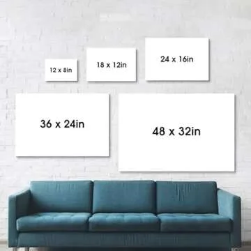 Customize Your Starry Night Moon Phase Poster for Mom