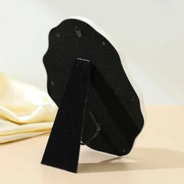 JDPEYI Polymorph Pattern Irregular Cloud Wall Mirror,Tabletop Vanity Mirror- Perfect for Room Decorative, Jewelry Storage and Desk Countertop Dressing Makeup Mirror (Pink, Cloud)