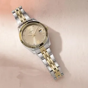 Fossil Scarlette Mini Watch for Women Gold/Silver Style