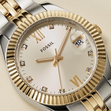Fossil Scarlette Mini Watch for Women Gold/Silver Style