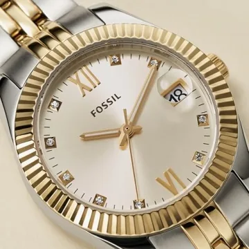 Fossil Scarlette Mini Watch for Women Gold/Silver Style