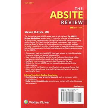 The ABSITE Review: Your Ultimate Study Guide for Medical Excellence