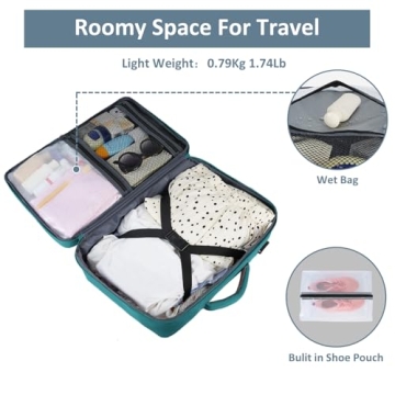 Taygeer Carry on Backpack for Travel with USB Port