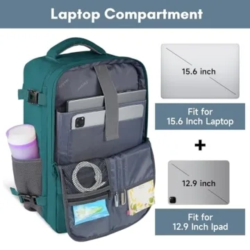 Taygeer Carry on Backpack for Travel with USB Port