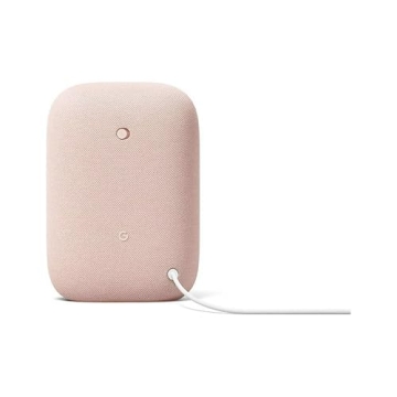 Google Audio Bluetooth Speaker - Wireless Music Streaming, Powerful Sound, Assistant Built-in, Wi-Fi and Bluetooth Connectivity, Smart Home Control, Stereo Pairing (Sand) (Renewed)