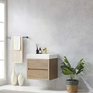 Vinnova Palencia Bathroom Vanity with Soft-Close Drawers