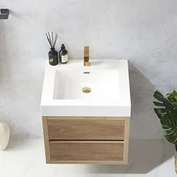 Vinnova Palencia Bathroom Vanity with Soft-Close Drawers
