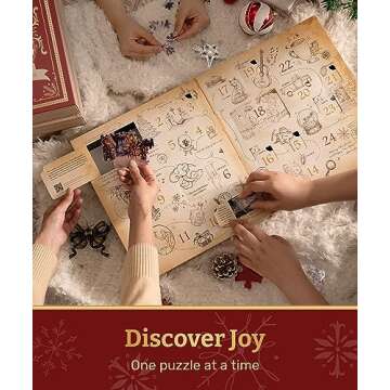 Pintoo Advent Calendar 2023 Unique Puzzles for Christmas Countdown