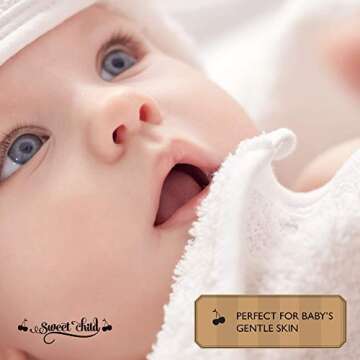 Sweet Child 8-Pack Baby Washcloths - Soft and Versatile