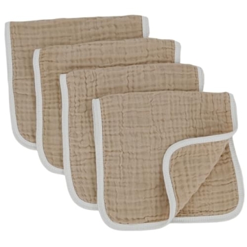 Synrroe Muslin Burp Cloths Large Soft and Absorbent