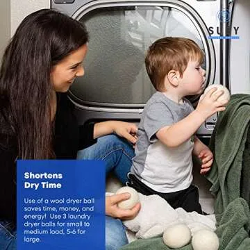 Wool Dryer Balls - Eco-Friendly Fabric Softener Alternative