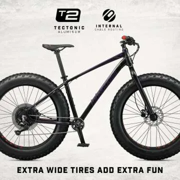 Mongoose Argus Sport Fat Tire Mountain Bike for Adults