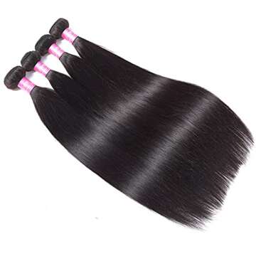 Grace Length 4 Bundle Brazilian Hair Extensions for Women