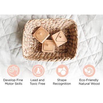 Montessori Shape Puzzle for Baby - First Wooden Puzzle