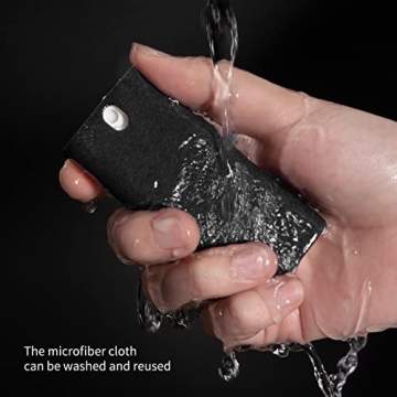 CLICK CLEAN Touchscreen Mist Cleaner with Microfiber and Phone Stand