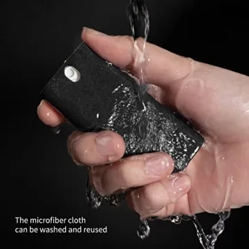 CLICK CLEAN Touchscreen Mist Cleaner with Microfiber and Phone Stand