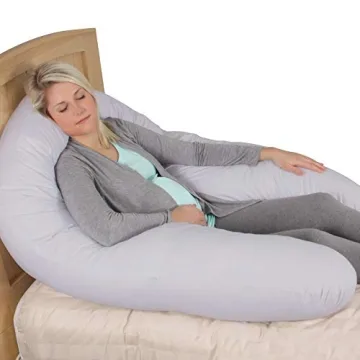 Leachco Back 'N Belly Bliss Maternity Pillow for Comfortable Sleep
