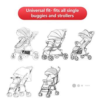 Sun Shade for Strollers - Ultimate Protection & Comfort for Your Baby