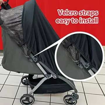 Universal Sun Shade for Strollers - UPF50+ UV Protection