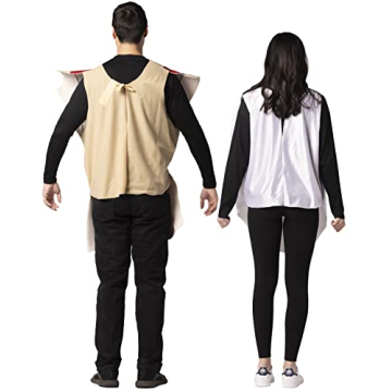 Fun Rasta Imposta Bacon and Eggs Couples Costumes