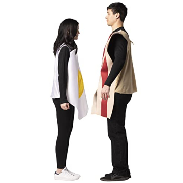 Fun Rasta Imposta Bacon and Eggs Couples Costumes