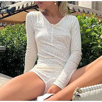 ROAONOCOMO Women Y2K Knitted 2 Piece Shorts Set Floral Print Crop Camis High Waist Short Pants Outfits Summer Streetwear