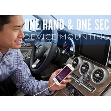 Universal Car Phone Mount Magnetic - All-Metal Design